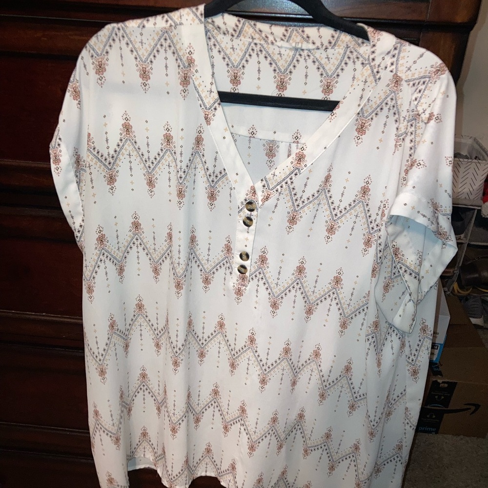 Sheer blouse